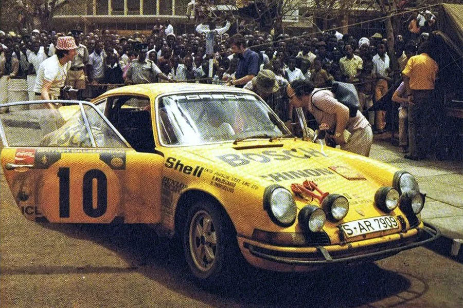 East African Safari Rally 1973